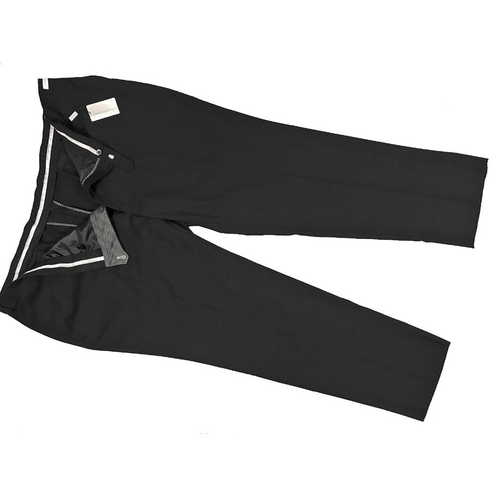 NEW Jhane Barnes Big & Tall Dress Pants! 60  Black or Gray  Fine Super 130s Wool